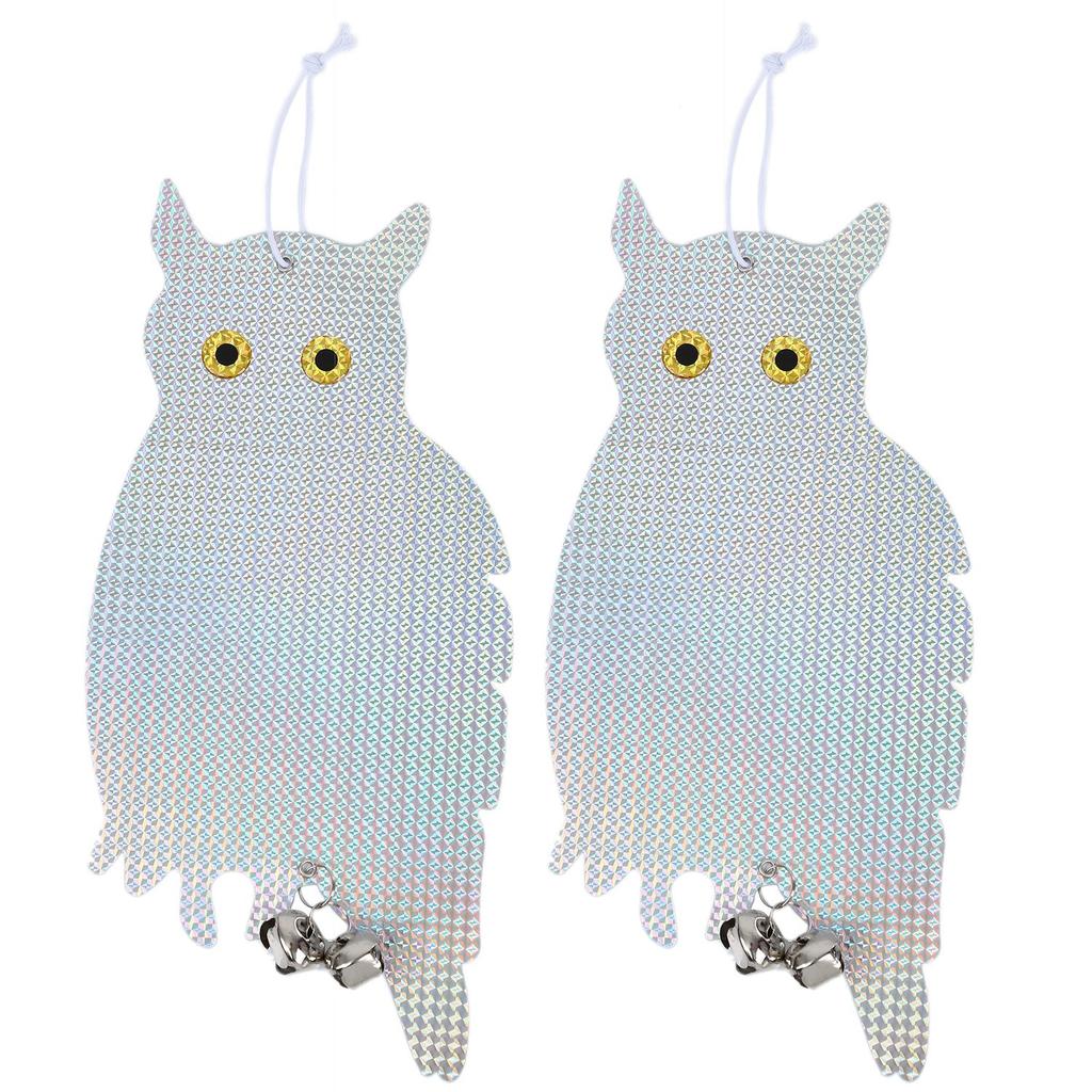Garden decoration Bird repellent Owl scarecrow reflector