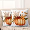 1 Stück Herbstkürbis Dekorative Kissenbezüge Polyester Kissenbezug, Sofa Dekokissenbezug