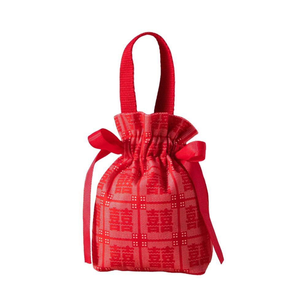 Blessing Words Chinese Wedding Candy Bag Cloth New Year Money Bag  Lady Girls Women