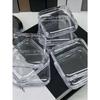 2pcs Transparent Acrylic Fake Nails Display Box, Portable Nail Sticker Showcase, Empty Manicure Box (Nails Not Included)