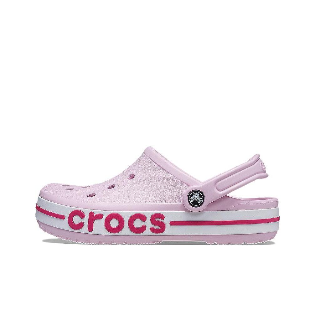 Crocs Bayaband Comfortable Versatile Clogs Unisex Footwear Candy-Pink 205089-6TG