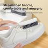 Special Long-handled Hanging Shoe Brush for Cleaning Shoes. Plastic Household Product That Is Gentle On Shoes. Shoe Cleaning Wonder.