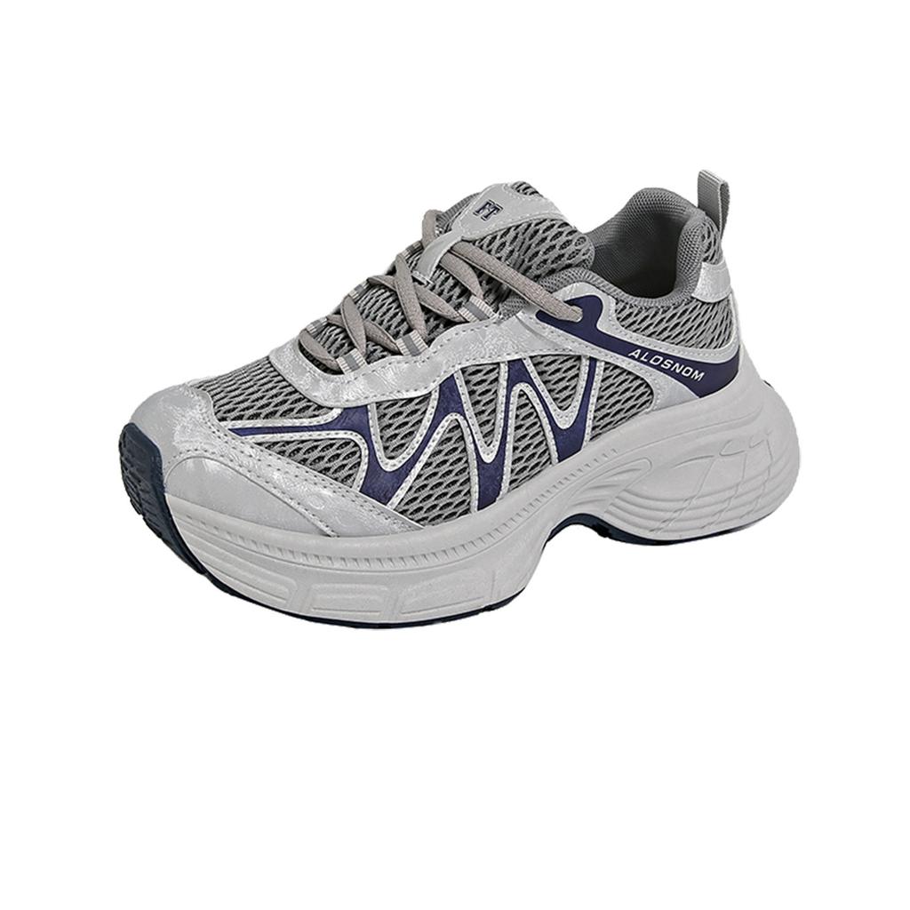 [Uncle Shoes] Autumn platform dad shoes women's non-slip women's shoes ins2025 mesh casual sports shoes new