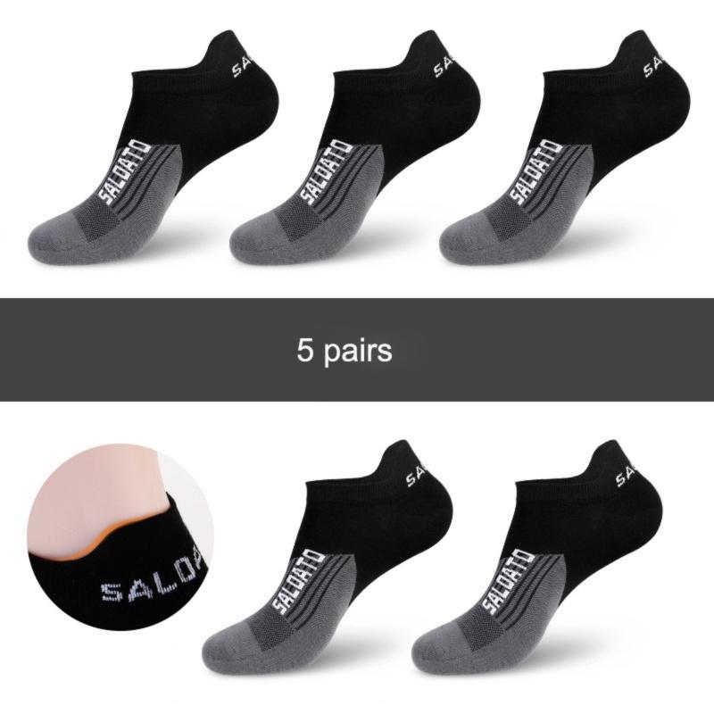 

5 пар баскетбольних шкарпеток Шкарпетки для бігу Професійні неслизькі спортивні шкарпетки, які вбирають піт, чоловіки, жінки, товсті рушникові шкарпетки