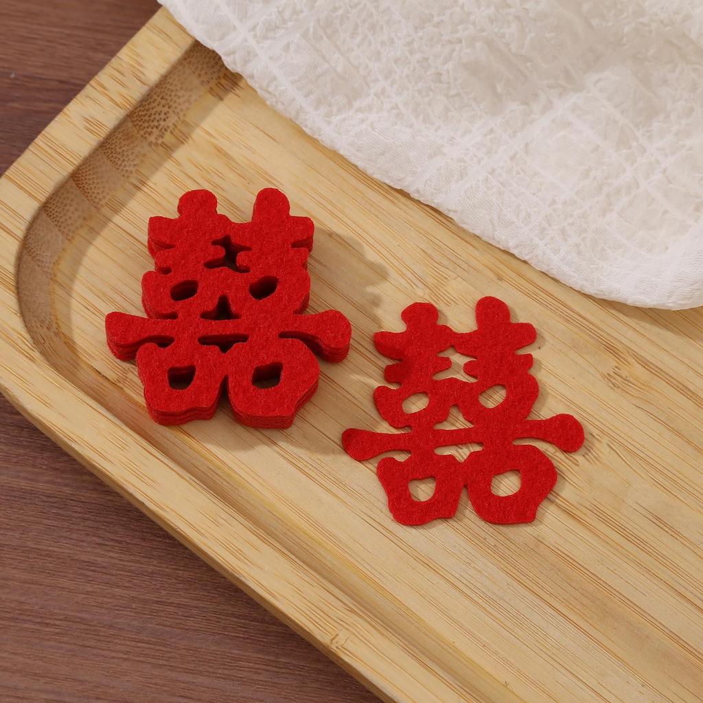 Double Happiness Stickers for Wedding Room Decoration