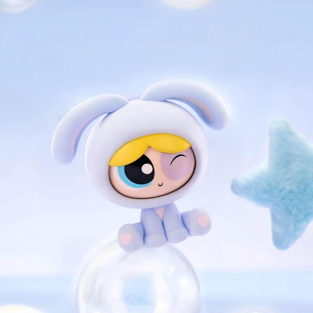 The Powerpuff Girls Face Changing Doll  Cartoon Doll Keychain  Anime Ornament Toy Birthday Gift