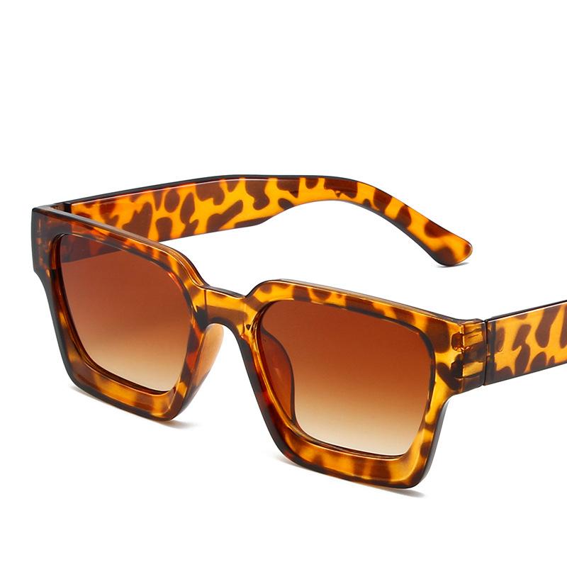 New Vintage Square Sunglasses Women Men PC Frame Retro Shades Fashion Designer Brand Sun Glasses for Male Female