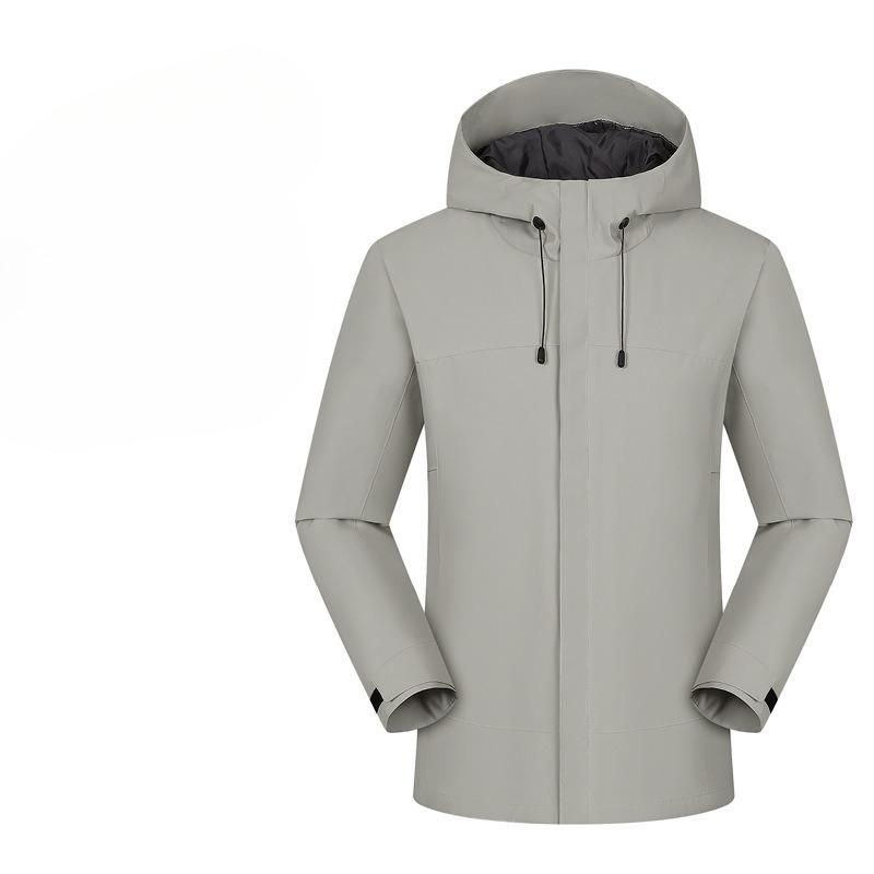 New Autumn and Winter Jacket Men's Regular Jacket Contrasting Color Fashion Outdoor Sports Mountaineering Windbreaker Men and Women