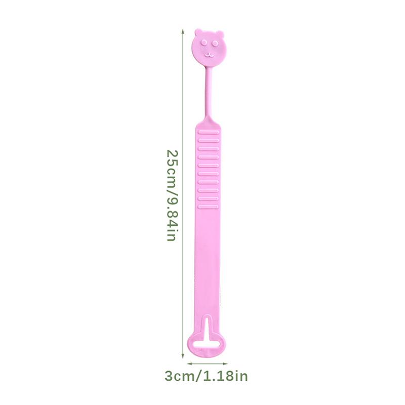 Silicone Little Bear Toilet Seat Lifter Toilet Lifting Device Creative Lift Toilet Ring Handle Anti-Dirt Handle Wc Accessories