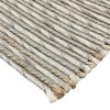 Wool, Jute and Natural Braided Cotton Rug 120x170