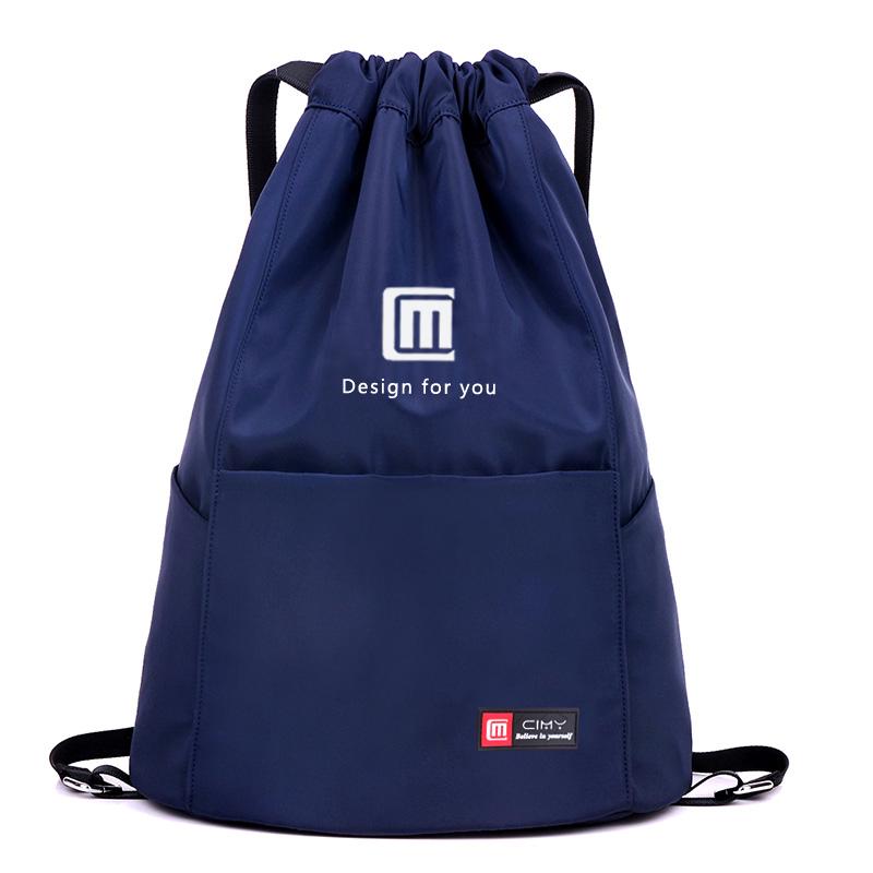 Large Capacity Oxford Cloth Drawstring Backpack: Unisex 2025 Gym & Travel Sports Bag