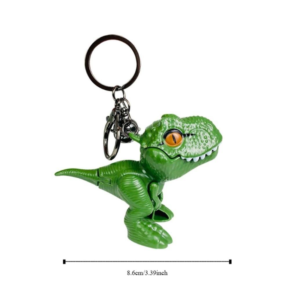 Cartoon Dinosaur Hand Biting Dinosaur Keyring Dinosaur Rex Bite Hand Keychain  Toys Gifts