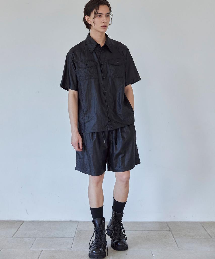 SENTAIR Glossy Shorts_Black
