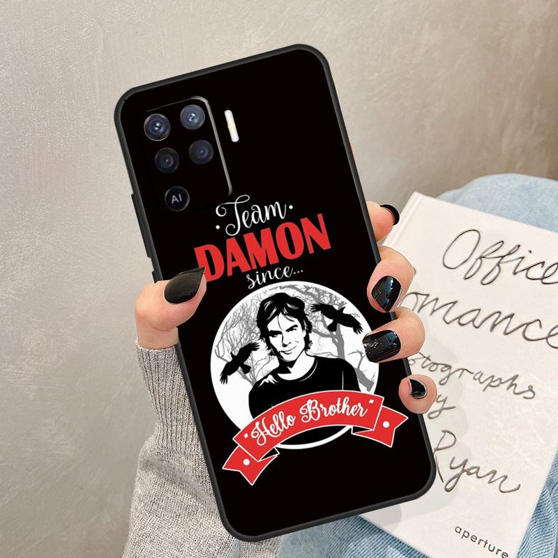 Θήκη Damon Vampire Diaries Για Oppo A5 Pro A15 A17 A57 A77 A94 A74 A54 A16 A76 A96 A40 A60 A80 A18 A38 A58 A78 A98
