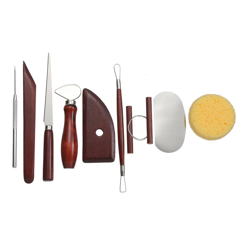 Pottery Tools Multi-Specification Clay Carving Knife Set for DIY Clay Sculpting and Trimming