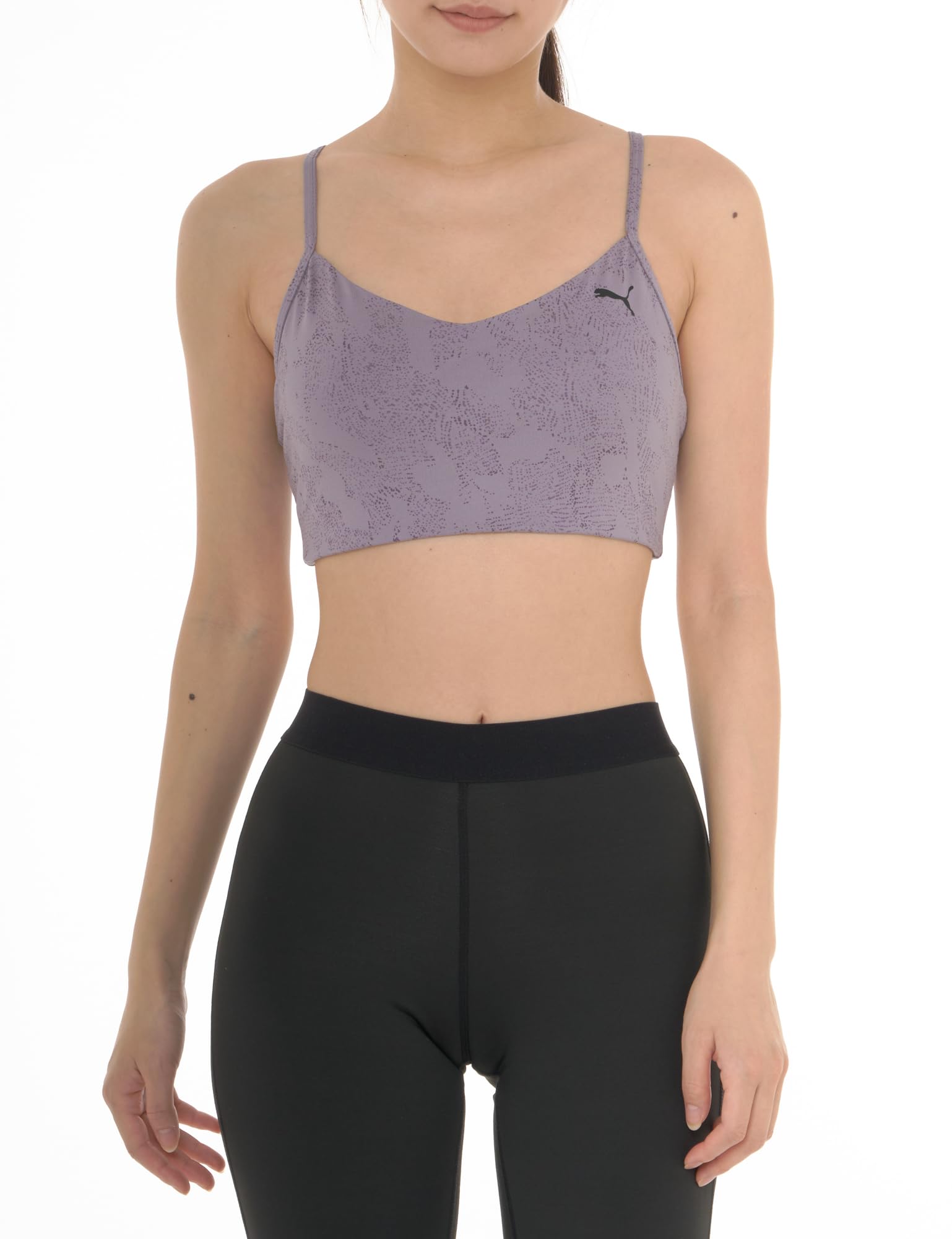 

Training water absorption and quick sports bra Studio Move Yogini Bratop 526389 Ladies Fall Winter 24 Color Pale Plum [Puma] -drying / (30)