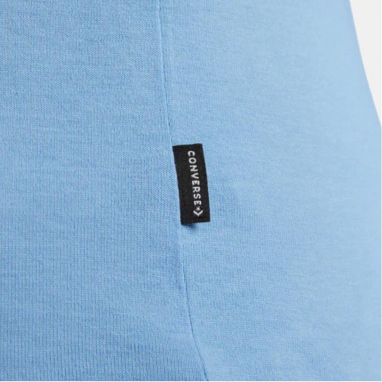 Converse Chuck Ringer T Shirt Women's Blue 10025896-A02