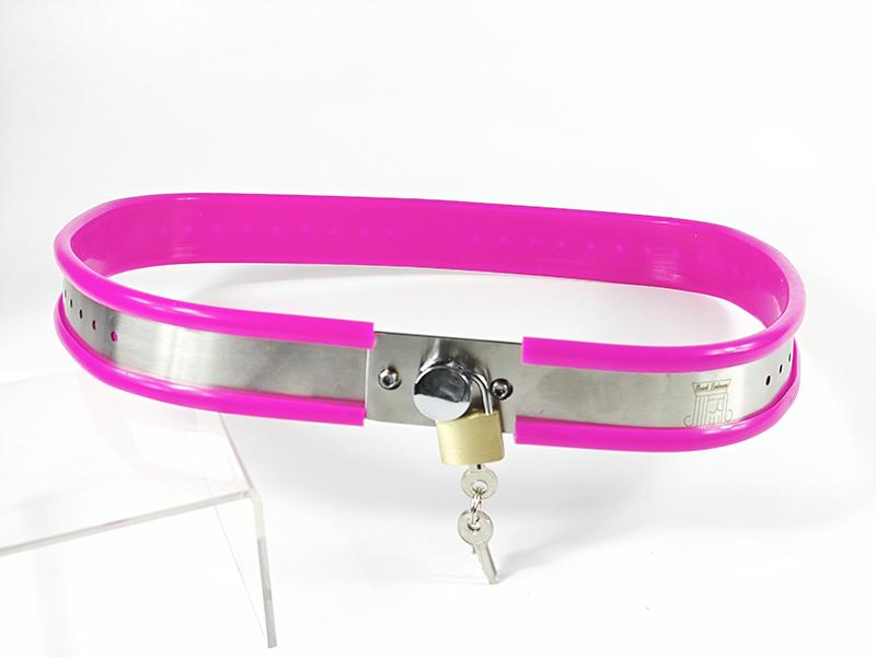 Adjustable Chastity Belt Stainless Steel Metal Waist Band Bondage Restraints for Woman Men Fetish Wear  Tools Sex Products