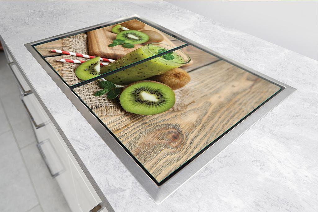 SZKLANA PŁYTA OCHRONNA NA KUCHENKĘ 90x52 KIWI