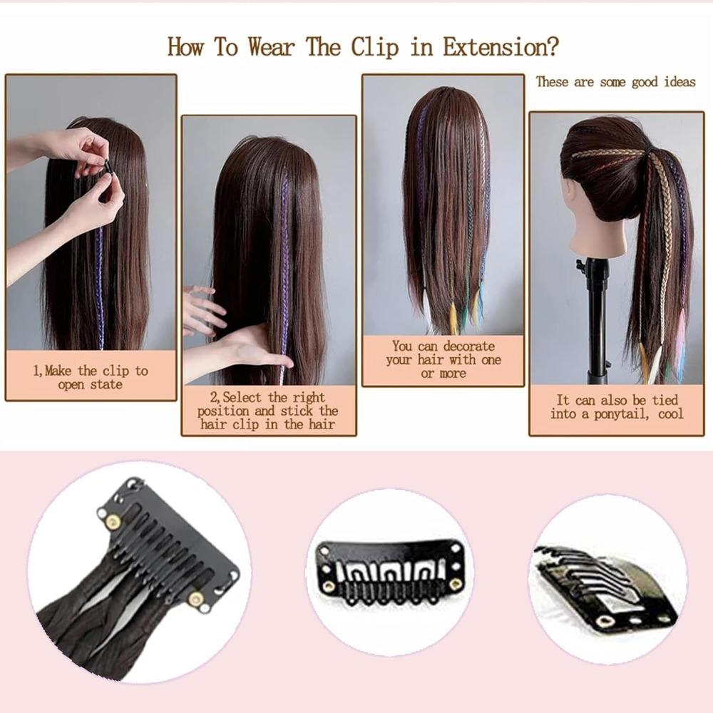 Women's Hot Girl Three-Strand Braid Wig