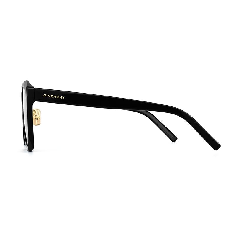 Givenchy Stylish Black Frame Square Sunglasses With UV Protection Compatible With Zeiss Lenses Unisex Sunglasses GV40018F