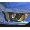 For Honda Fit Jazz 2014 2015 2016 2017 Car Body Head Front Fog Eyebrow/Trim Light Lamp Frame Stick ABS Chrome Cover Hood Stick