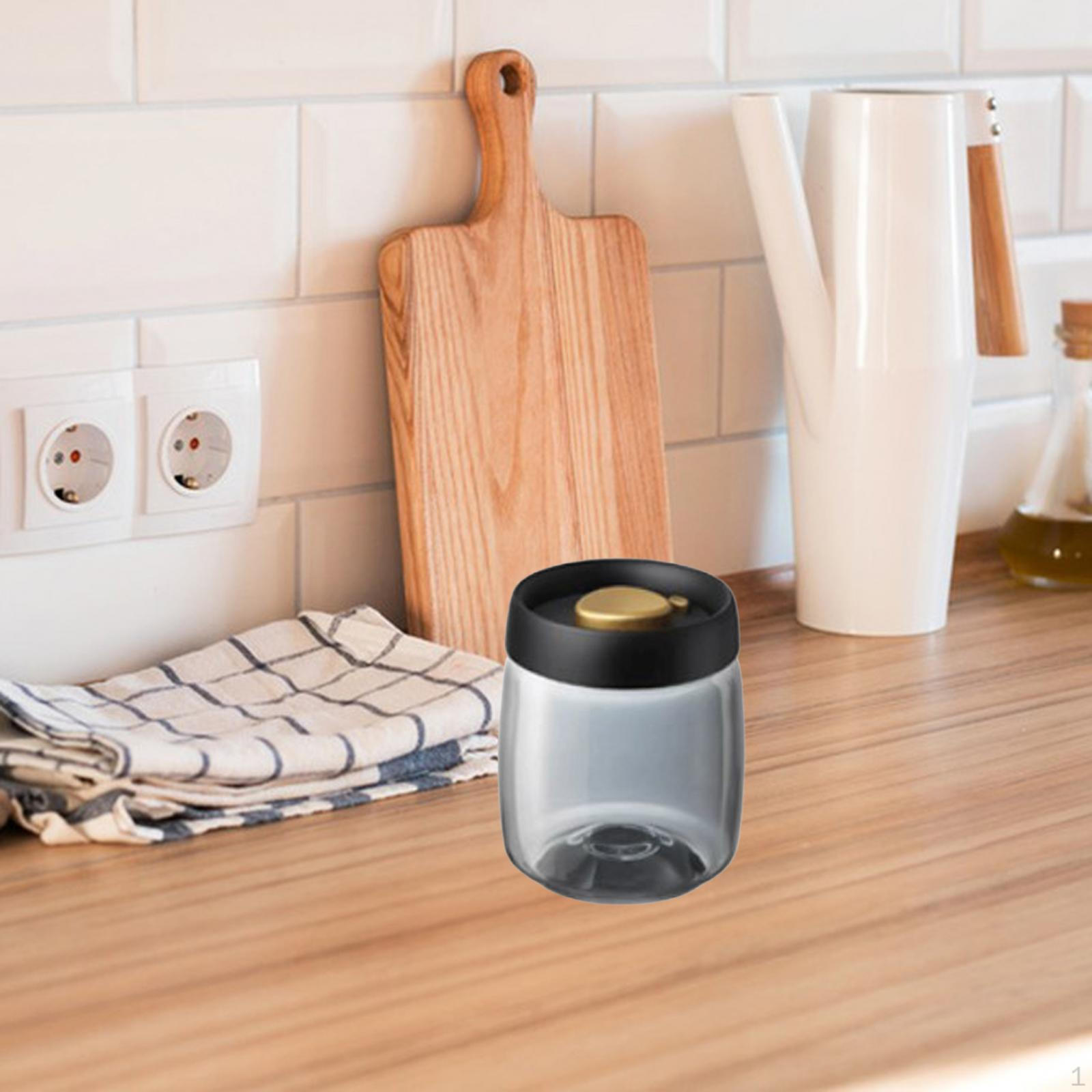 Герметичный контейнер для риса и сахара, стеклянное решение для хранения Medium