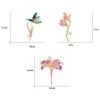 Lyxiga Temperament Liljeblommor Broscher För Kvinnor Flickor Vintage Emaljpins Mångsidiga Glänsande Corsage Kläder Accessoarer Gåvor