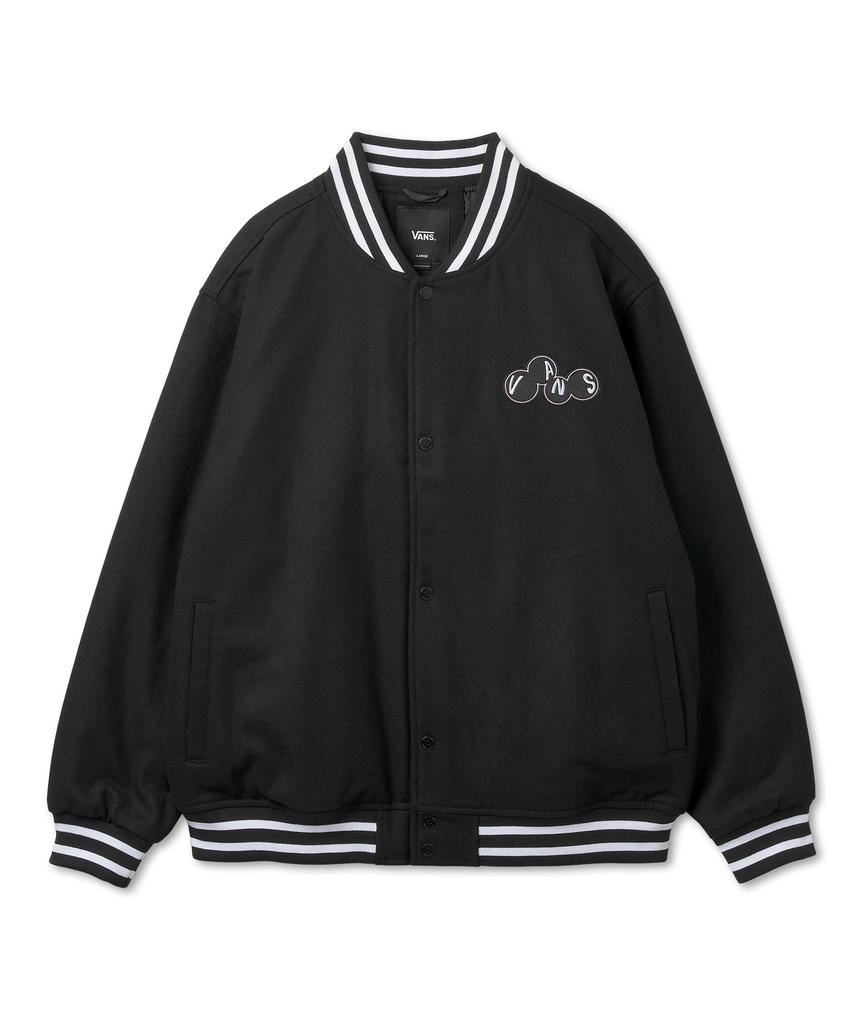 Vans Scuttle Baseball Jacket - Black / Vn000Hmnblk1