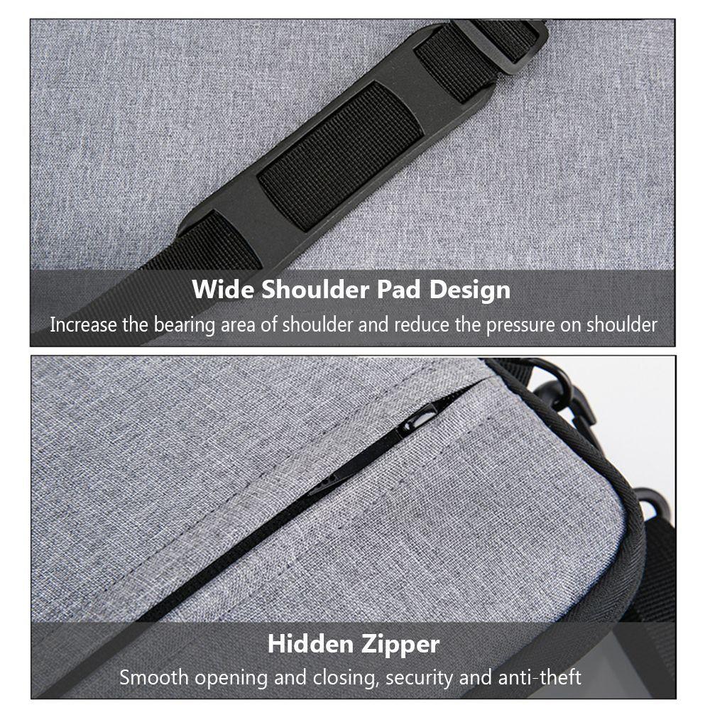 Shockproof Laptop Sleeve Case Large Capacity Notebook Cover Universal Shoulder Bag