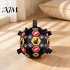 Soft Training Balls for Dogs Stuffed Football Dog Toy with Bell, Plush Ball Chew Toy, Lightweight Throwing Toys Pet Interactive Fetch Small To Medium