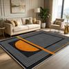 Minimalism Nordic Abstract Line Carpet Large Living Room Decoration Home Rug Short Velvet Non-slip Washable Bedroom Floor Mat