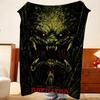 Movie P-Predator Throw Flannel Throw Blanket, Lightweight Cozy, Durable Washable cute Cool