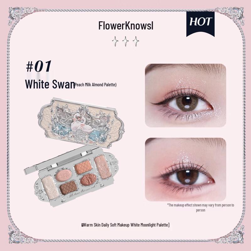 Flower Knows White Swan Make-up Geschenkset
