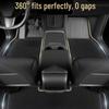 New Version TPE Floor Mats for Tesla Model 3/Y - Full Set, Surround Design