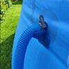 2 Peças Suporte para Mangueira de Piscina Fácil de Instalar Suporte Embalado em Caixa Azul
