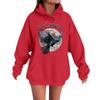 Women's Fashion Casual Long Sleeve Loose Printed Sweatshirt