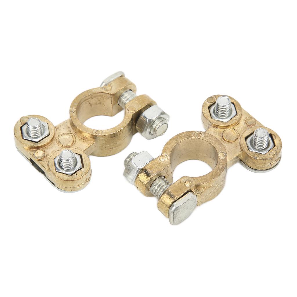 1 par bilbatteriterminaler Korrosjonsbestandighet metallbatteriterminalklemmekoblinger for biler