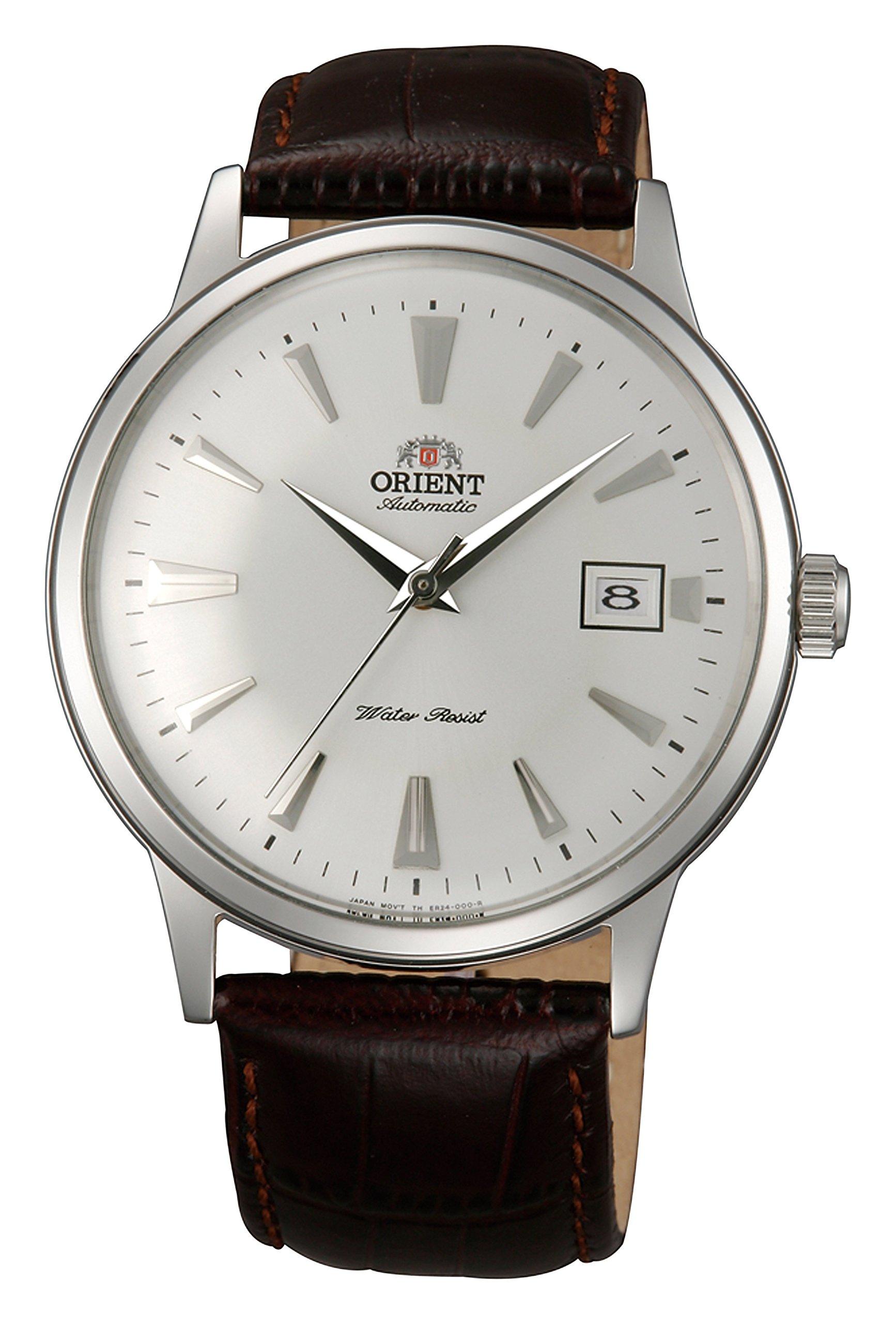 Автоматические часы Orient Bambino, Механические, Сделано в Японии, С гарантией японского производителя, SAC00005W0, Мужские, Белые, Серебристые