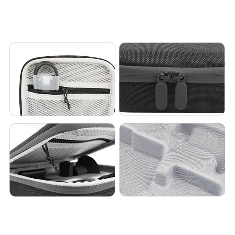 Protective Carrying Case for Handheld Stabilizers with Soft Lining and Mesh Pocket for Accessories