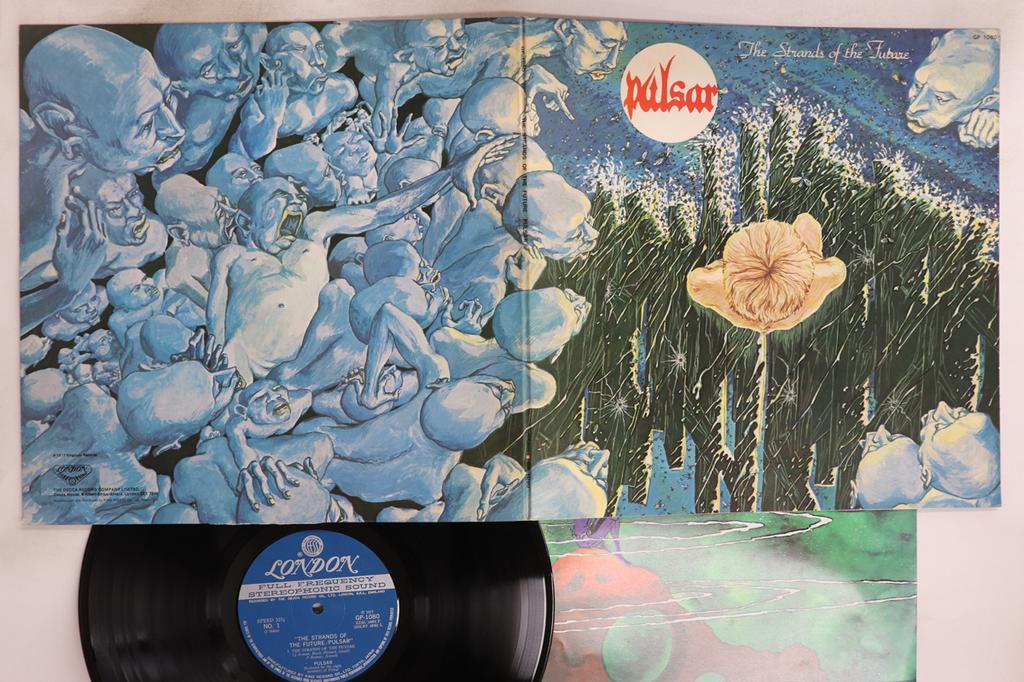 LP Record PULSAR - Stands Of The Future GP1080 LONDON 1977 Japan Rock Used