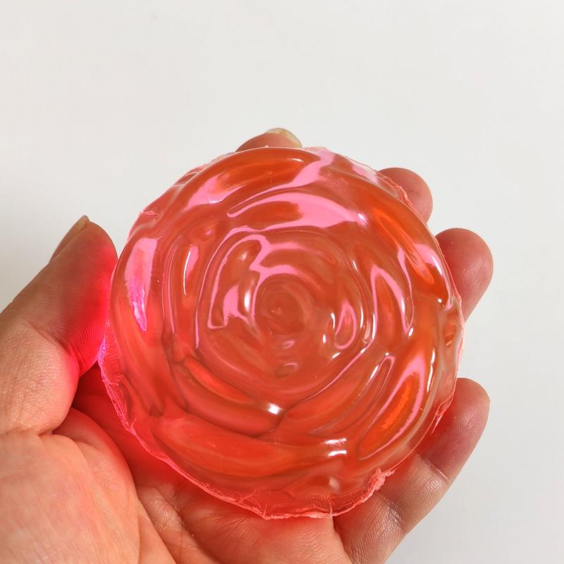 Мыло ручной работы в форме розы с растительными экстрактами для очищения и купания