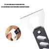 Glues Spatula Tool Serrated Edges Design Woodworking Adhesive Spreader Glues Applicator with Ergonomic Aluminum Handle