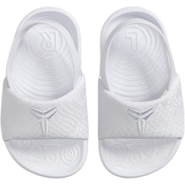 Nike Kobe Bryant X Kawa Slide TD Triple White Baby Sneakers IF2876-100