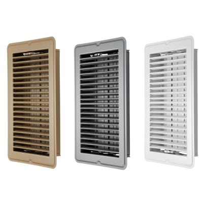 Pevná kovová podlahová mřížka ventilace Univerzální 11,5x5,5 palce Nerezavějící provedení Prachový kryt pro HVAC systémy
