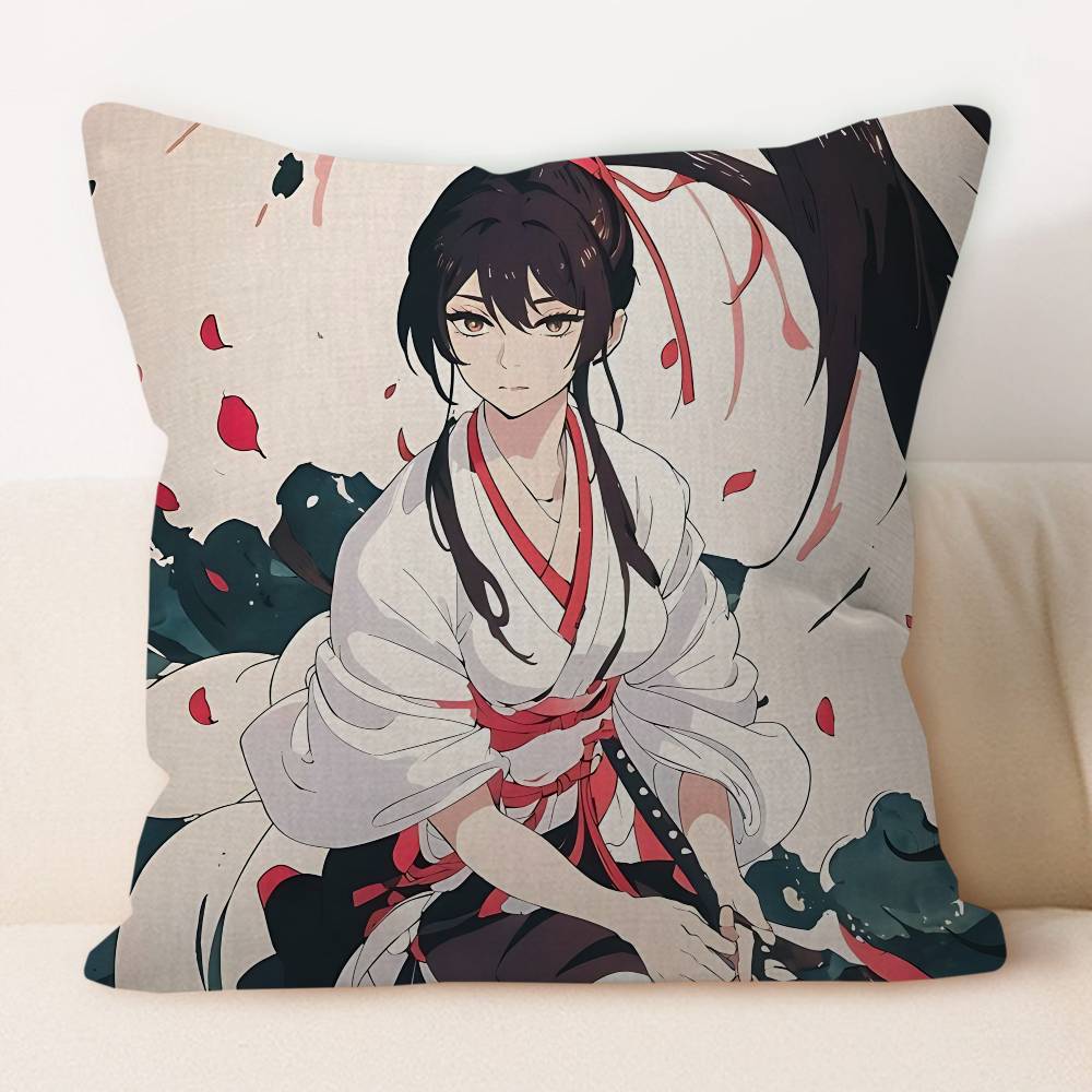 Hells Paradise Cushion Cover Pillowcase Upholstery Sofa Throw Pillow Home Decor Pillowcas