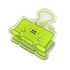 12 Pcs Long Tail Ticket Clip Colorful Acrylic Paper Binder Clips Document Information Storage Clamp for Home School Office Supplies