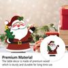 Wood Table Decor Christmas Sign Farmhouse Decorative Cartoon Snowman Card Making Plaque Art Decoration Office Outdoor
