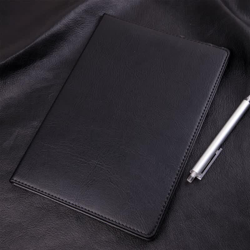 Deli 16K Faux Leather Business Notebook