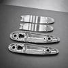 Aluminum Motorcycle Signal Mount Relocation Kit Bolt-On Left Right Bracket for Rear Custom Build Projects